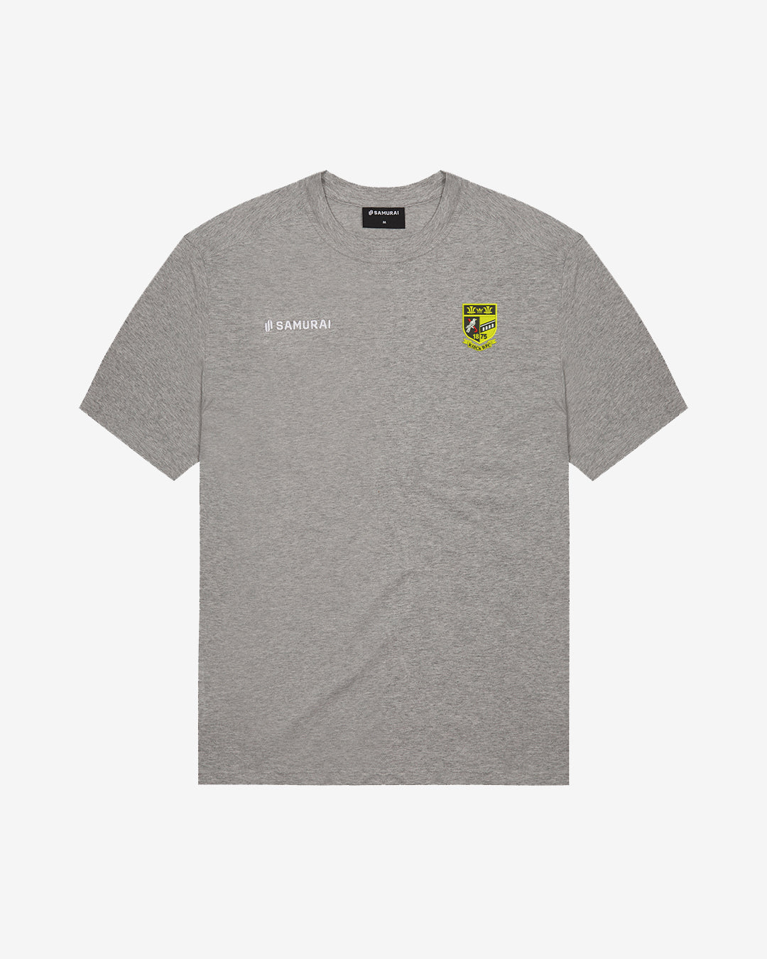 Risca RFC - EP:0110 - Cotton Touch Tee - Grey
